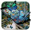Butterfly in Phone-icoon