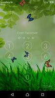 برنامه‌نما Live Butterfly Lock Screen عکس از صفحه