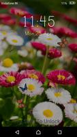 Live Butterfly Lock Screen ảnh chụp màn hình 2