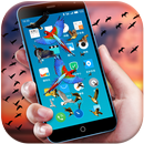 Bird Flying in Phone Prank APK