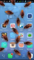 Cockroach in phone Prank syot layar 3