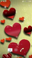 Hearts Live Wallpaper स्क्रीनशॉट 3