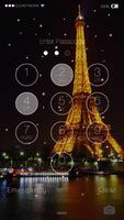 Paris Lock Screen syot layar 1