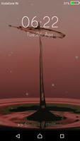 Water Drop - Lock Screen Pro постер