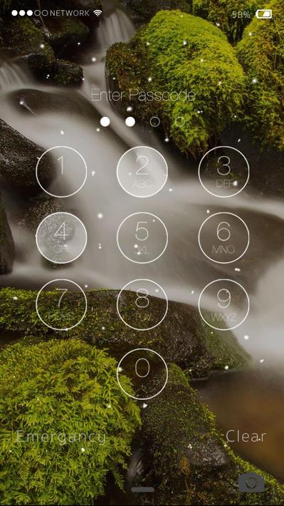 Android용 Waterfall Firefly Lock Screen - APK 다운로드