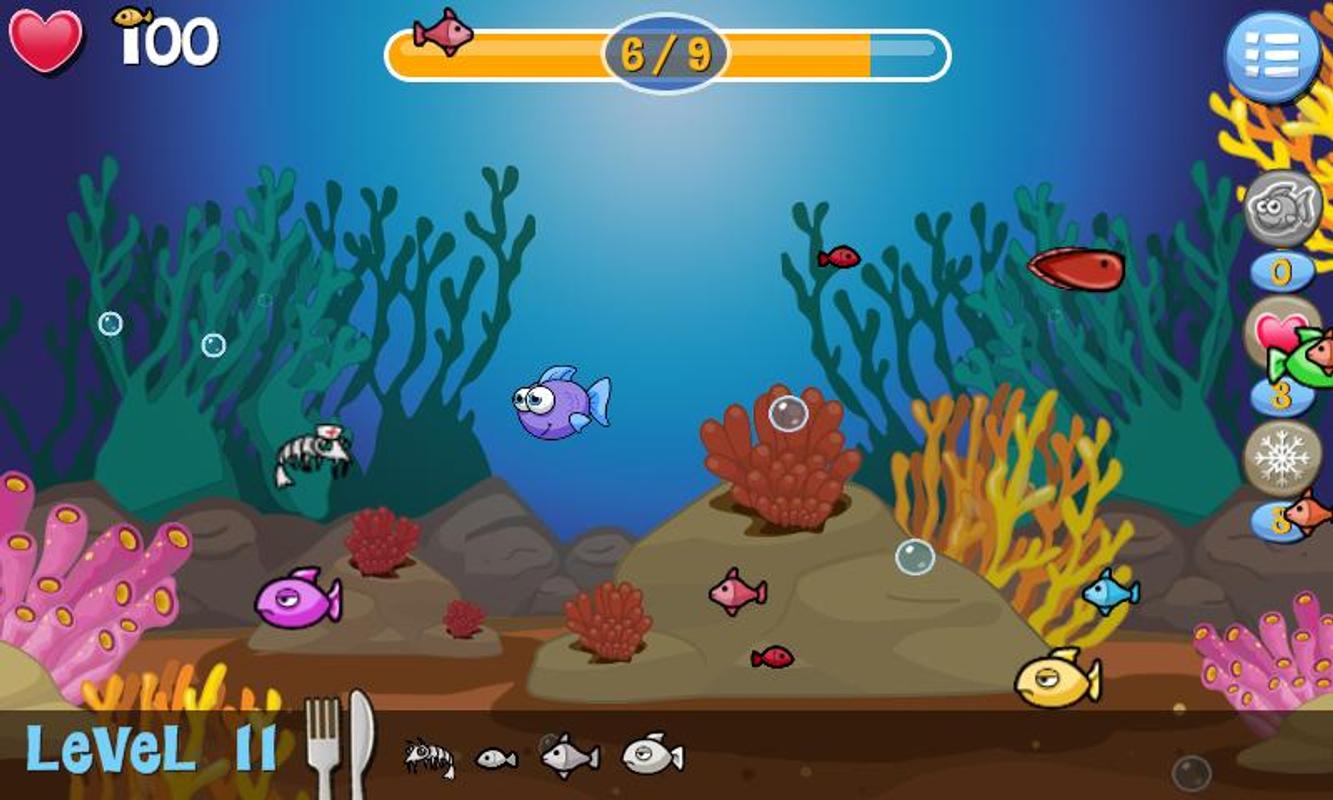 Игры на 2 есть рыбок. Игра голодная рыба. Игра Fish. Фиш игра про рыб. Приключения маленькой рыбки игра.