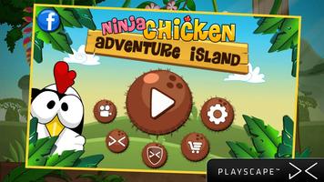Ninja Chicken Adventure Island تصوير الشاشة 1