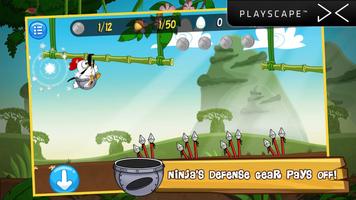 Ninja Chicken Adventure Island تصوير الشاشة 2