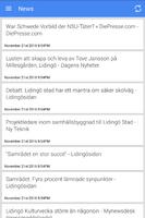 Nachrichten aus Lidingö پوسٹر