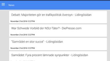 Nachrichten aus Lidingö screenshot 1