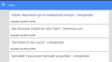 Nachrichten aus Lidingö imagem de tela 1