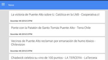 Noticias de Puente Alto screenshot 1