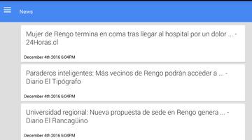 Noticias de Rengo screenshot 1