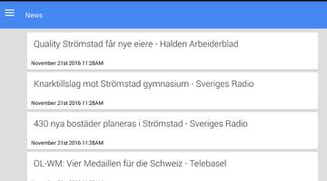 Nachrichten aus Strömstad capture d'écran 1