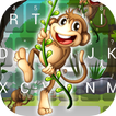 Monkey Cute Theme&Emoji Keyboard
