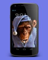 3D Monkey Live Wallpaper Affiche