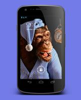 3D Monkey Live Wallpaper capture d'écran 1