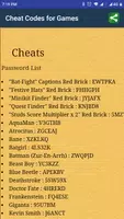 Cheat Code For Games Screenshot 2