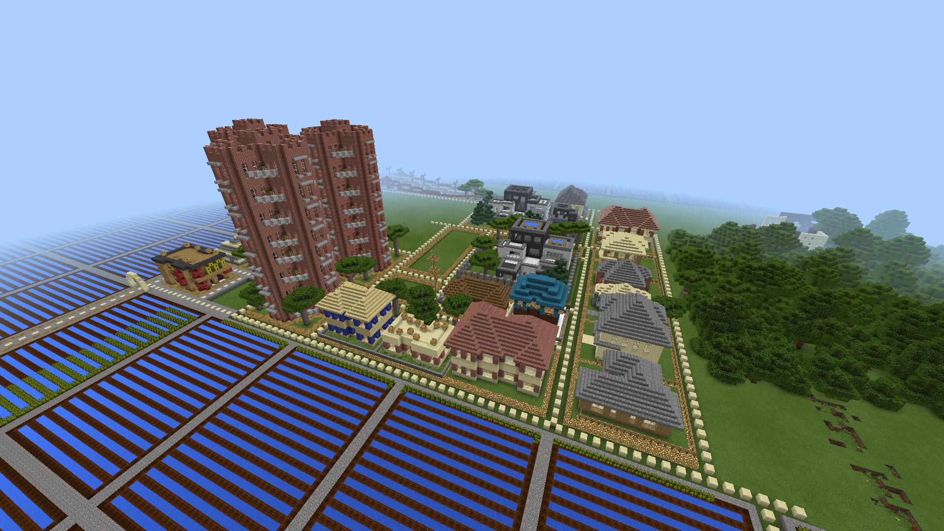 Kota raksasa. Peta minecraft for Android APK Download