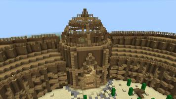 Royal Arena Minecraft map Affiche