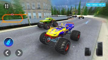 Monster Truck Racing Game syot layar 1