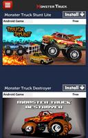 برنامه‌نما Monster Truck Games عکس از صفحه