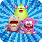 Monsters Crush - Match 3 Game biểu tượng