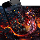 Fire Lizard Dark Wallpaper APK
