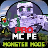 MONSTER MODS for MCPE-poster