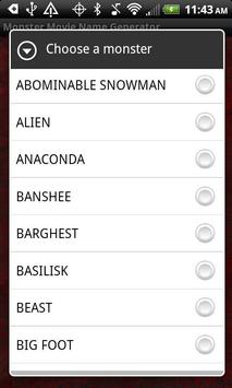 monster movie name generator for android apk download