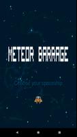 Meteor Barrage - SDEV265 Final Project Affiche