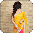 Indian Bridal Photo Montage-icoon