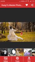 Kung Fu Master Photo Montage Affiche