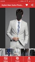 Stylish Suit Men Photo Montage capture d'écran 3