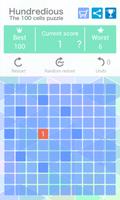 Hundredious (100 Cells Puzzle) syot layar 3