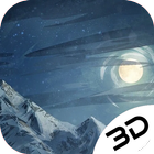 Moonlght Snowy Mountain Depth Live Wallpaper3d 아이콘