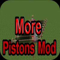 More Pistons Mod for MCPE پوسٹر