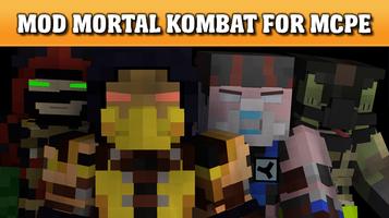 Mod Mortal kombat for MCPE Affiche