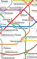 Moscow Metro Map 포스터