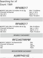 MOSFET транзисторы оффлайн Screenshot 1