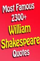 Top William Shakespeare Quotes โปสเตอร์