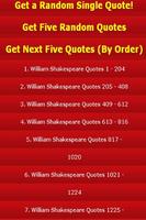 Top William Shakespeare Quotes capture d'écran 1