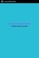 Phone Hacker NEW (PRANK) plakat