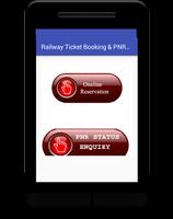 Poster Railway Ticket Booking & PNR Status