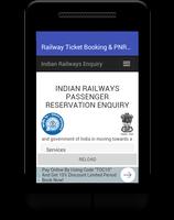 Railway Ticket Booking & PNR Status capture d'écran 1