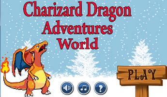 Charizard Dragon Adventures World постер