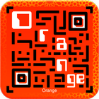 Mon orange QR icône