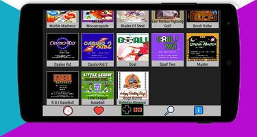 Nes Emulator : Classic games 2018 capture d'écran 2