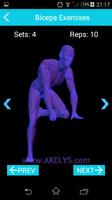 Gym Exercises - 3D Animation imagem de tela 2