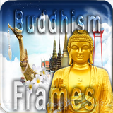 Buddhism photo frames icône